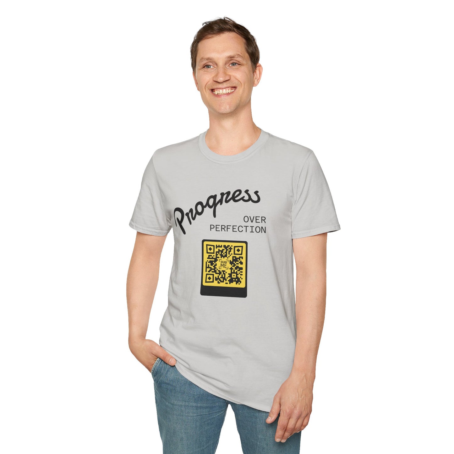 Never Quit Unisex QR Tee