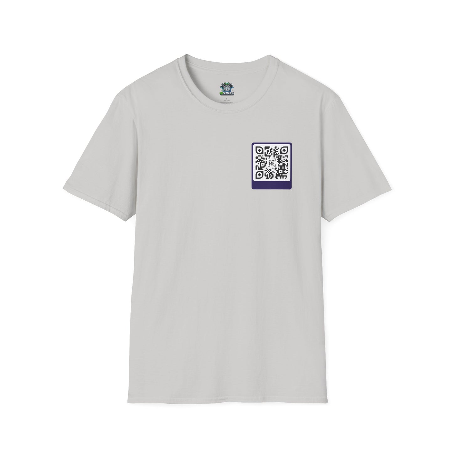 QR Tee shirt - Scannable 'Awesome' Design