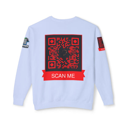 AJ custom Capone/Nore Unisex Lightweight Crewneck Sweatshirt