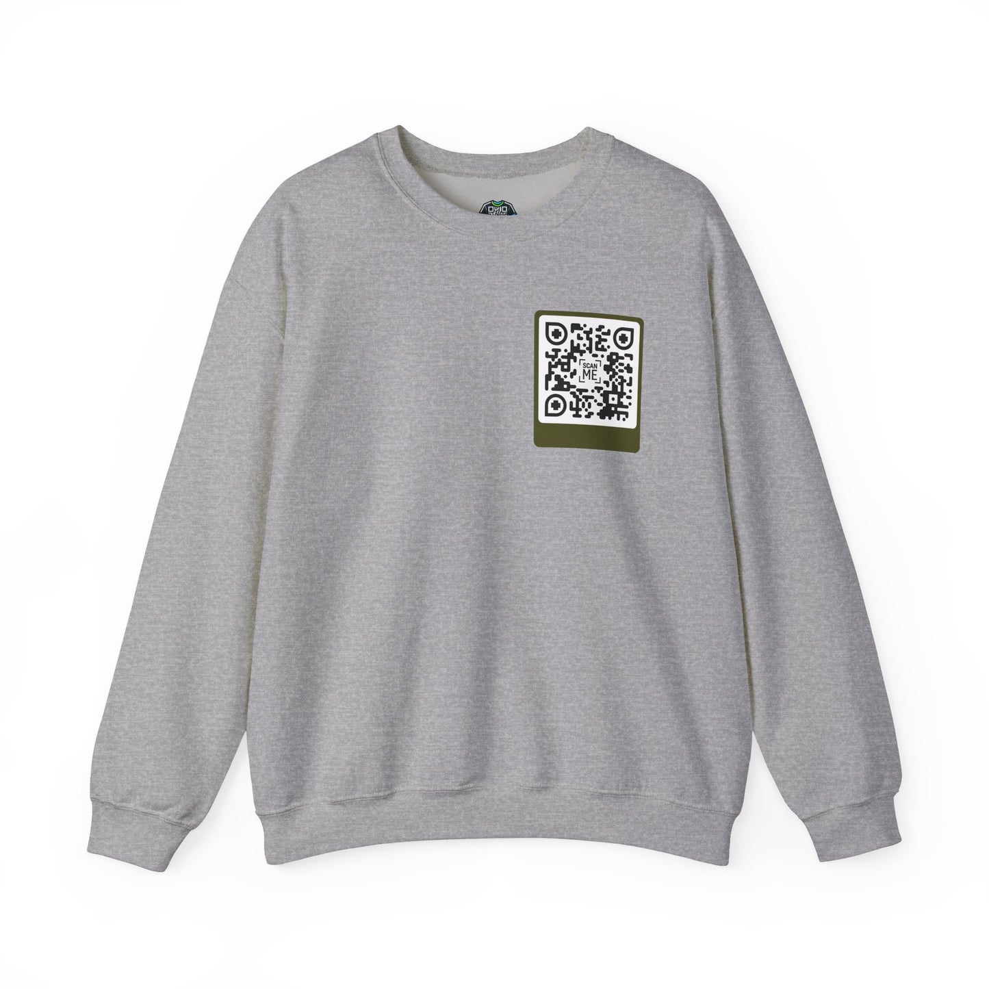 Scannable ‘Spread Love’ QR Sweatshirt