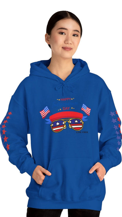 Bold Freedom – Heavy Blend™ Unisex Hoodie