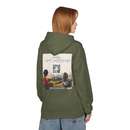Support Small Business - Unisex Midweight Softstyle Fleece Hoodie