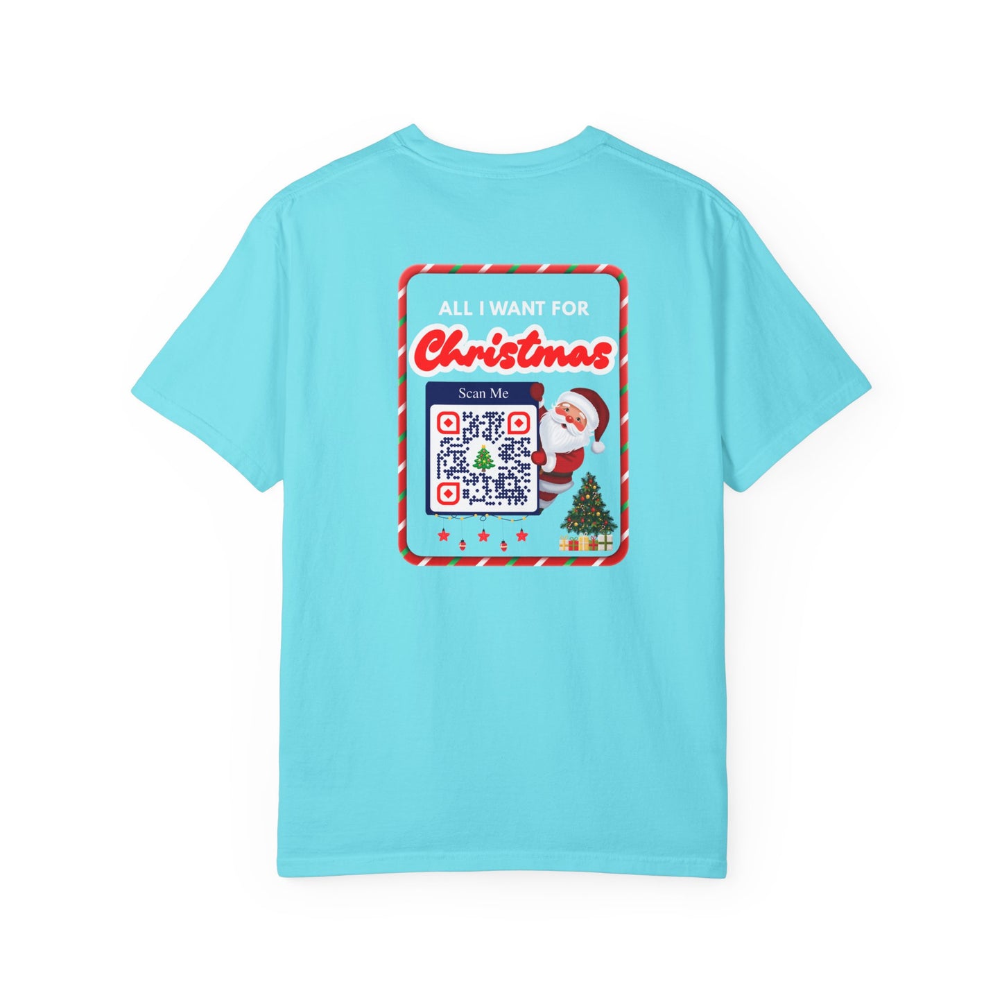 Unisex Christmas Spirit Garment-Dyed Shirt