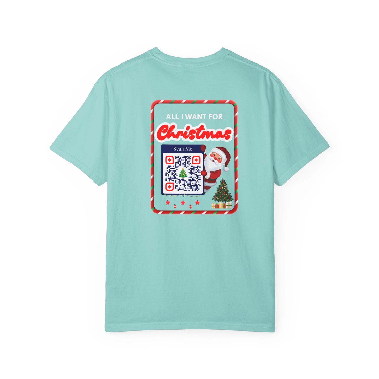 Unisex Christmas Spirit Garment-Dyed Shirt