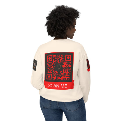 AJ custom BIG Unisex Lightweight Crewneck Sweatshirt