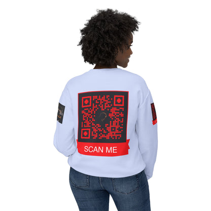 AJ custom BIG Unisex Lightweight Crewneck Sweatshirt