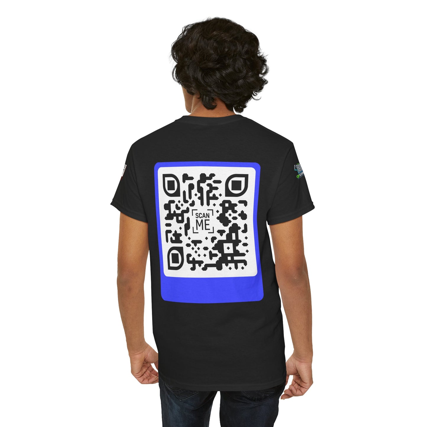 Scannable 'Smile' QR Code Tee