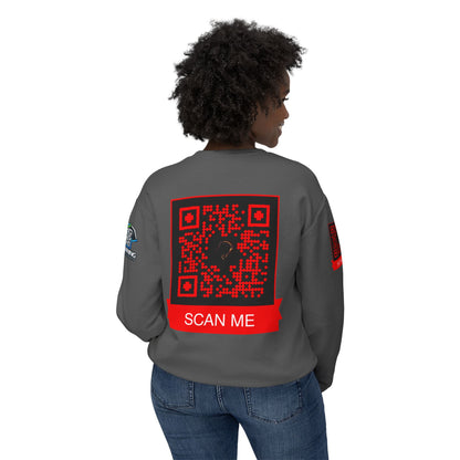 AJ custom Capone/Nore Unisex Lightweight Crewneck Sweatshirt