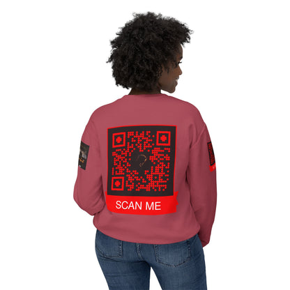 AJ custom BIG Unisex Lightweight Crewneck Sweatshirt