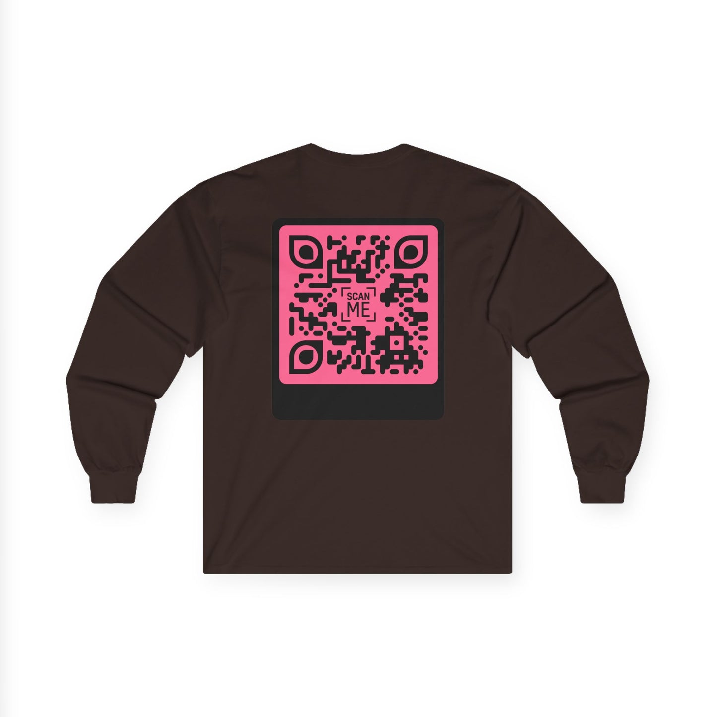 Scannable 'Someone Loves You' QR Long Sleeve Tee