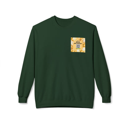Birthday - Unisex Midweight Softstyle Fleece Crewneck Sweatshirt