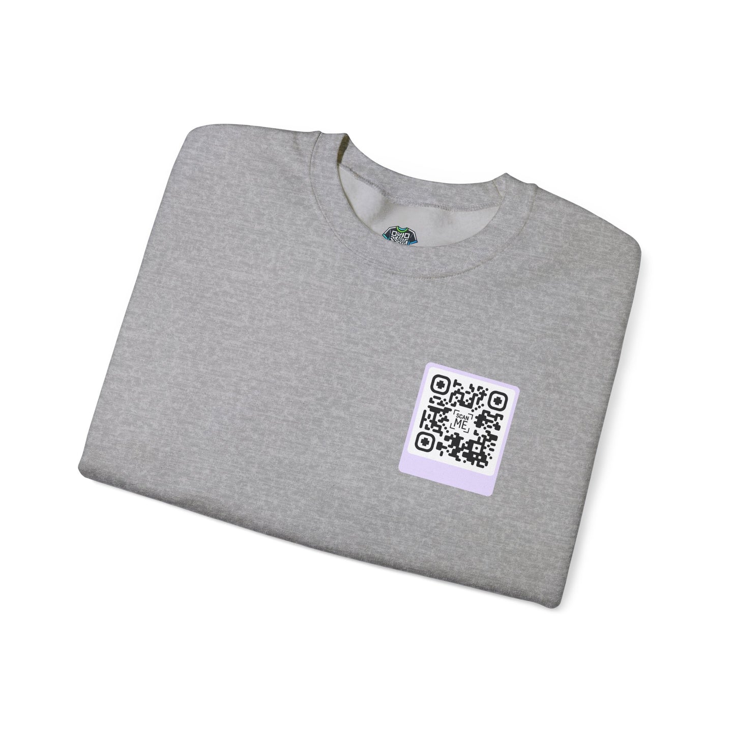 Scannable 'Someone Loves You' QR Crewneck Sweatshirt