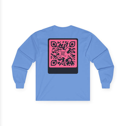 Scannable 'Someone Loves You' QR Long Sleeve Tee