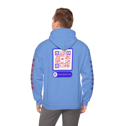 United & Unstoppable – 4th of July QR Hoodie