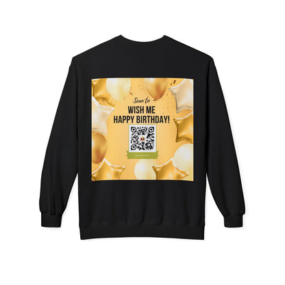 Birthday - Unisex Midweight Softstyle Fleece Crewneck Sweatshirt
