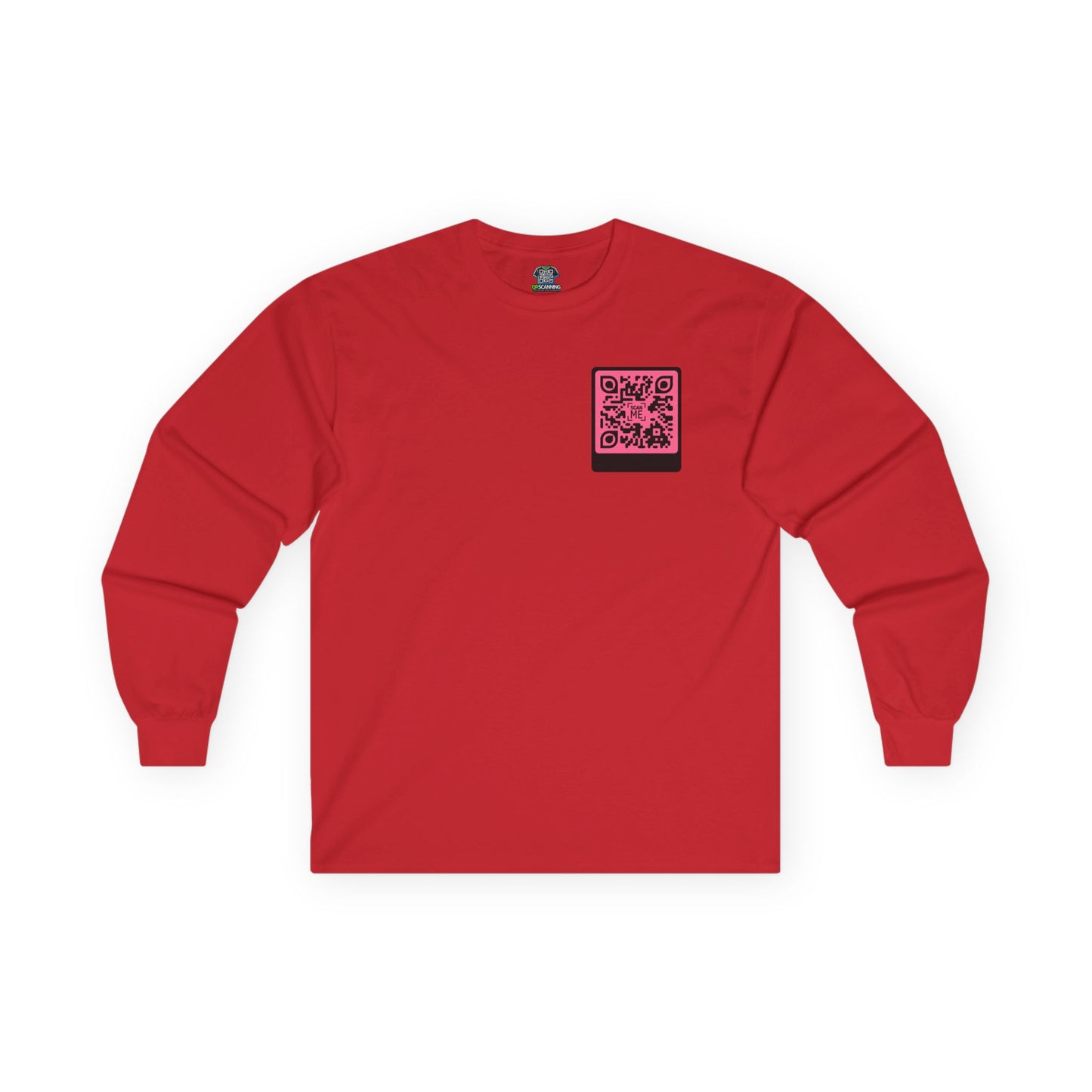 Scannable 'Someone Loves You' QR Long Sleeve Tee