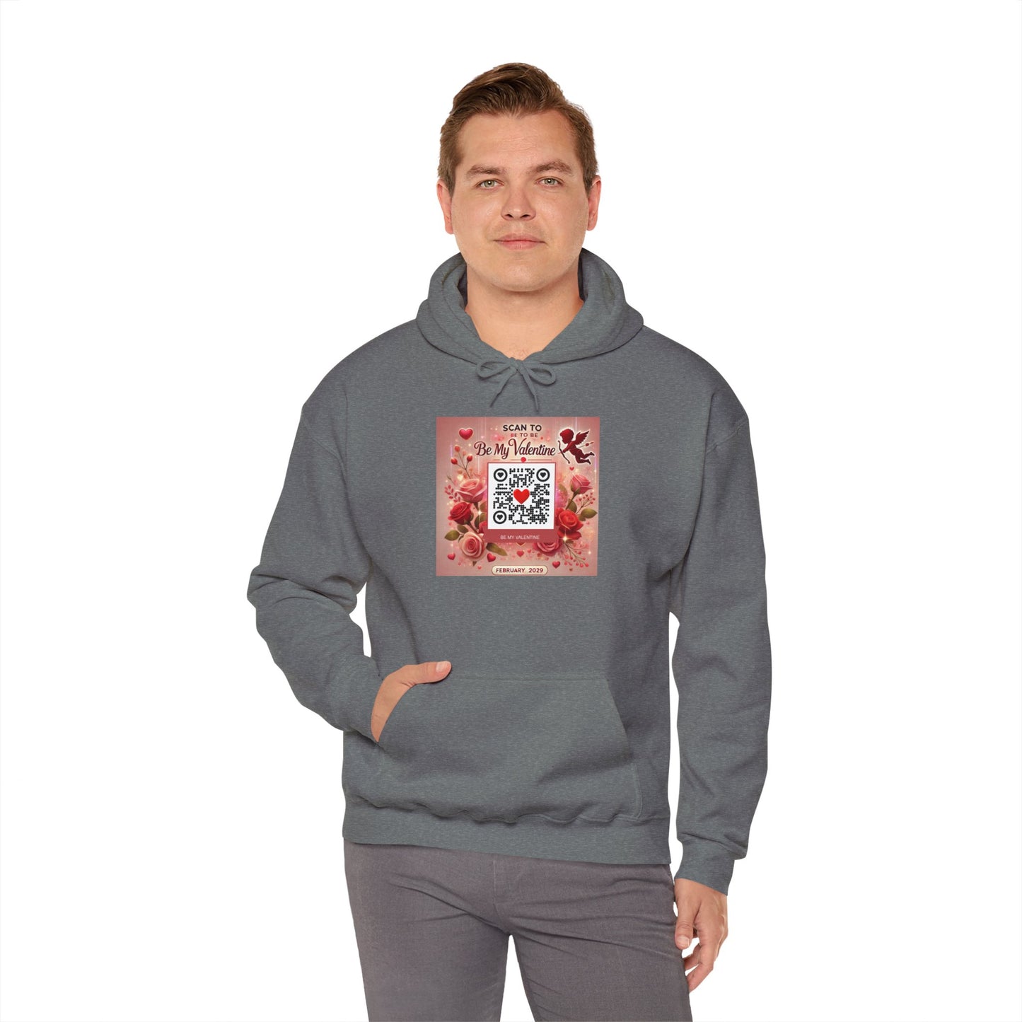 Be My Valentine - Unisex Heavy Blend™ Hooded Sweatshirt