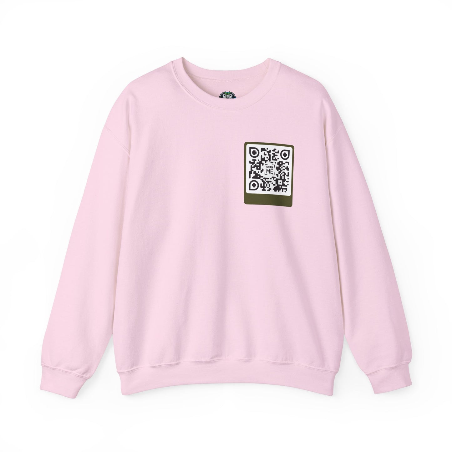 Scannable ‘Spread Love’ QR Sweatshirt