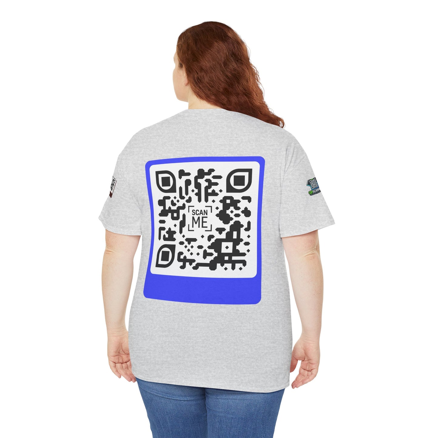 Scannable 'Smile' QR Code Tee