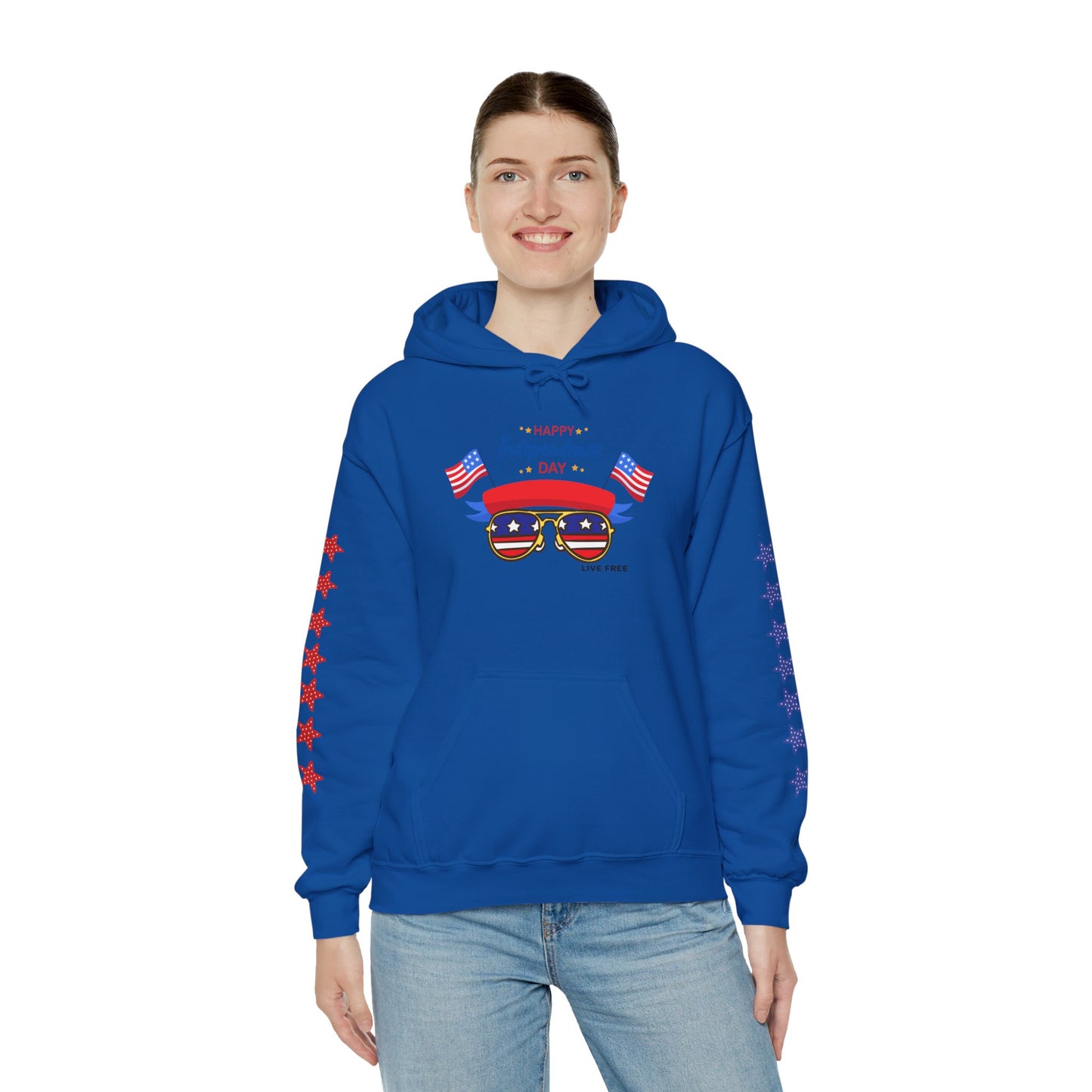 United & Unstoppable – 4th of July QR Hoodie