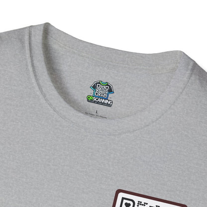Scannable ‘Spread Love’ QR Code T-shirt
