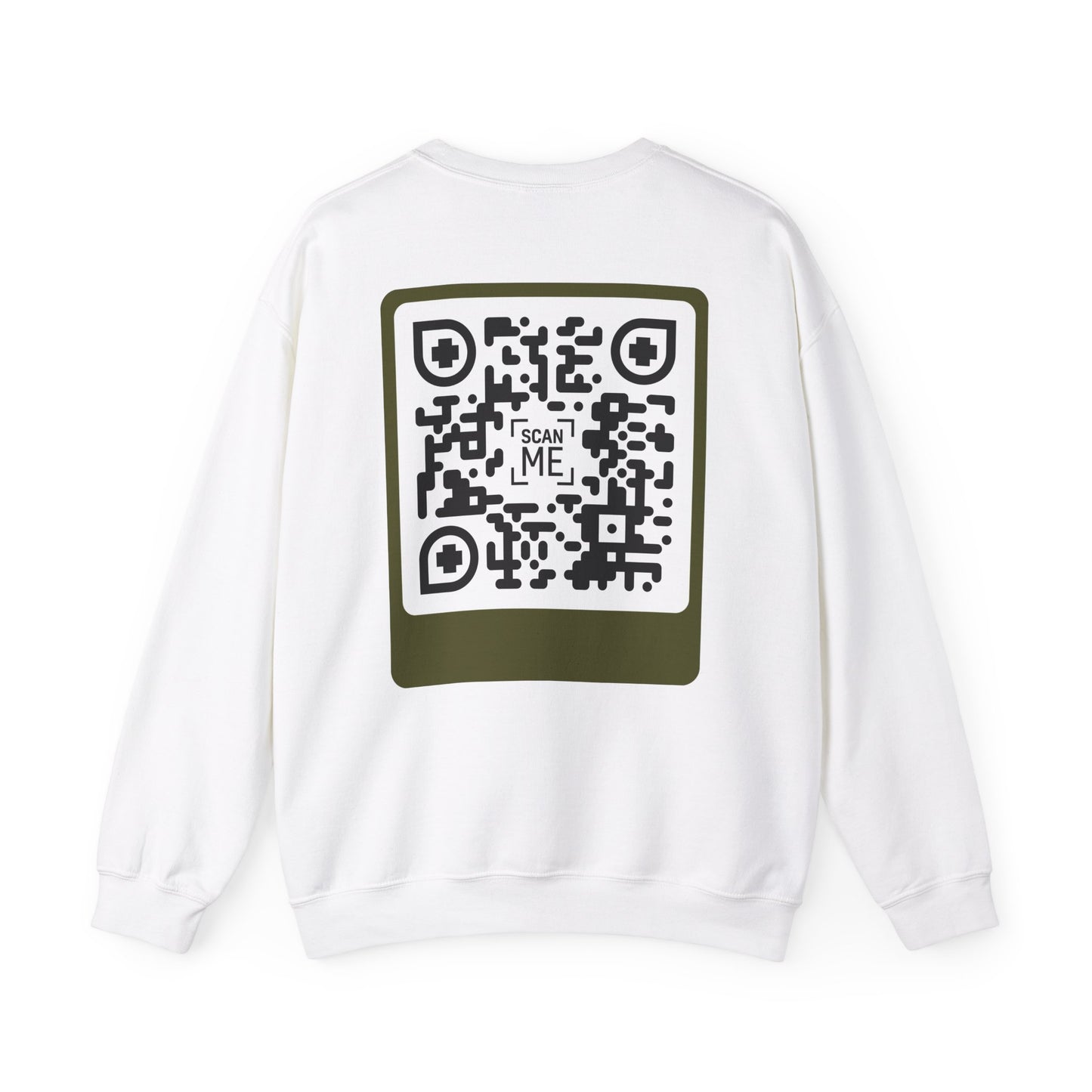 Scannable ‘Spread Love’ QR Sweatshirt