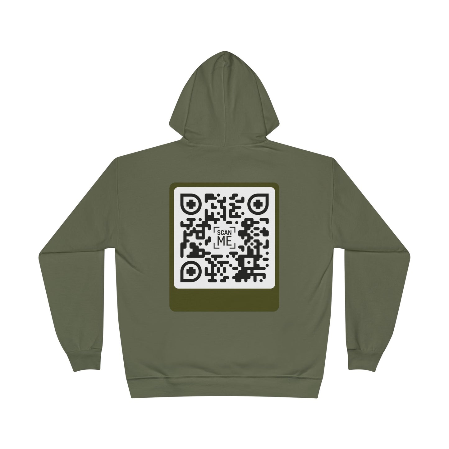 Scannable 'Smile' QR Code Hoodie