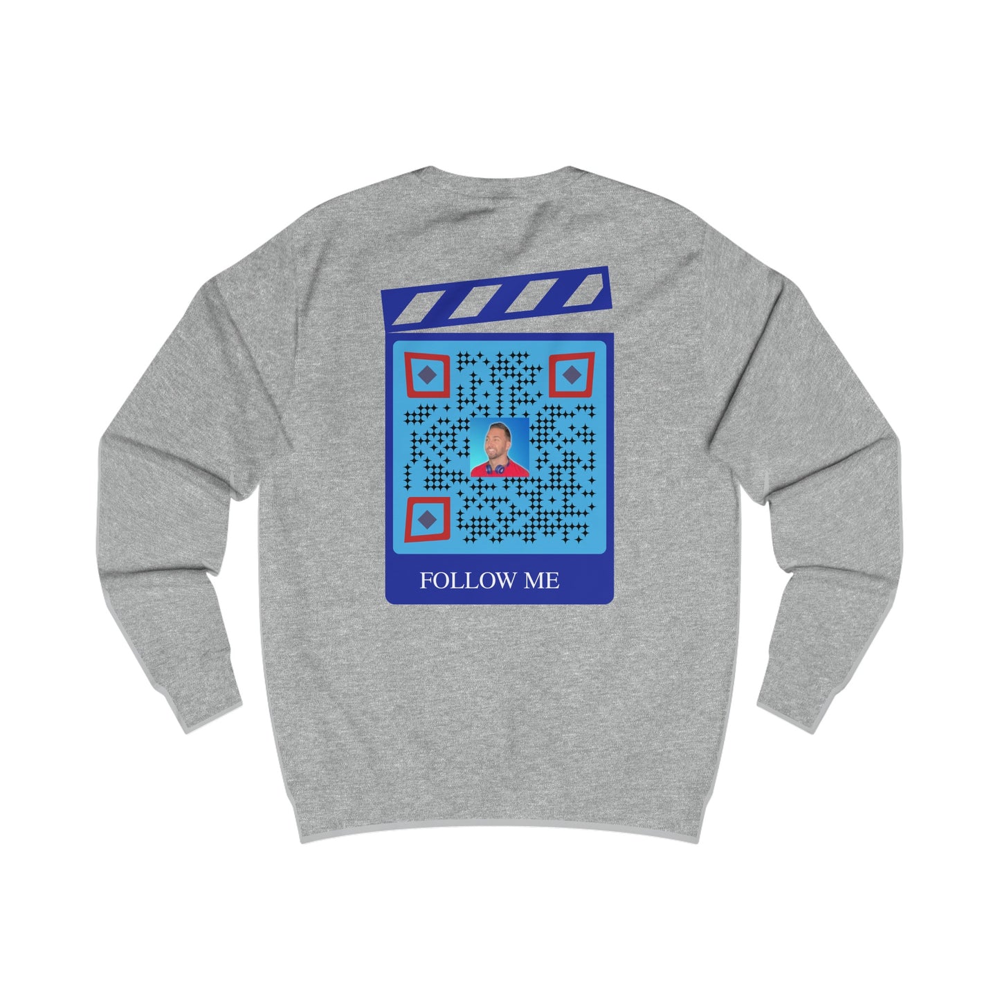 QR Custom "Drew On Air" Unisex Sweatshirt