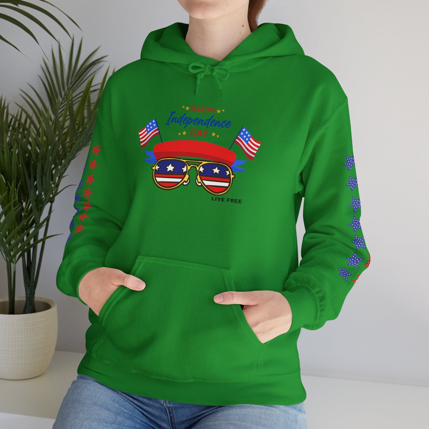 United & Unstoppable – 4th of July QR Hoodie