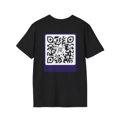 QR Tee shirt - Scannable 'Awesome' Design