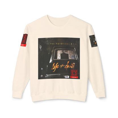 AJ custom BIG Unisex Lightweight Crewneck Sweatshirt