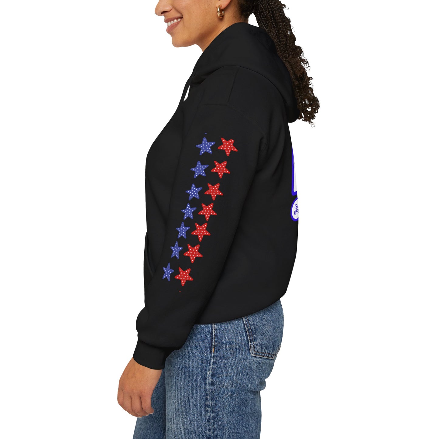 United & Unstoppable – 4th of July QR Hoodie