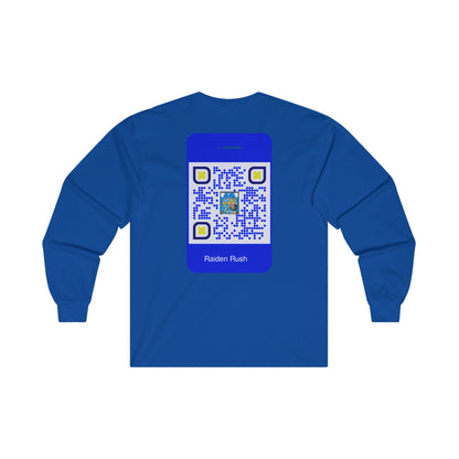 QR Custom "Raiden Rush" Unisex Ultra Cotton Long Sleeve Tee