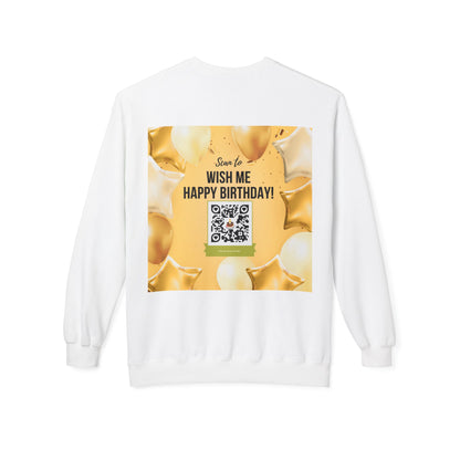 Birthday - Unisex Midweight Softstyle Fleece Crewneck Sweatshirt