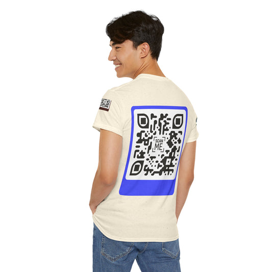 Scannable 'Smile' QR Code Tee