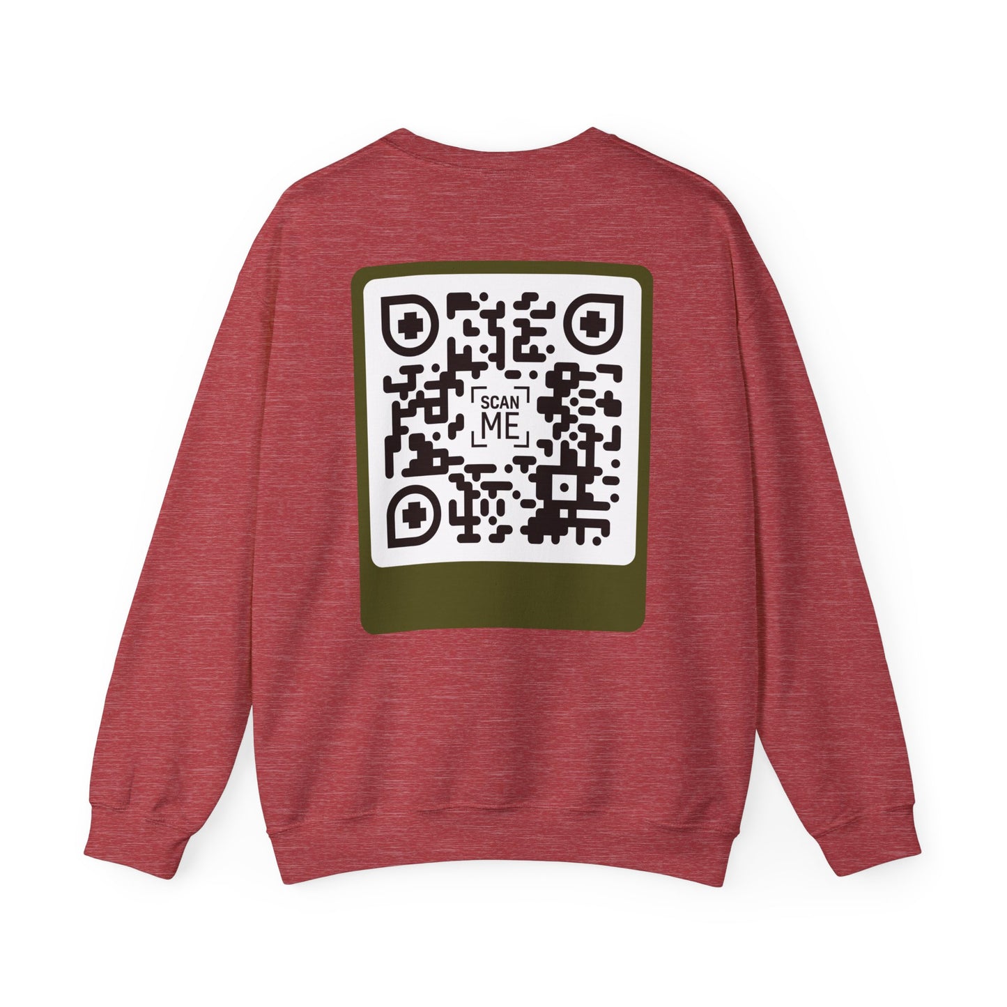 Scannable ‘Spread Love’ QR Sweatshirt