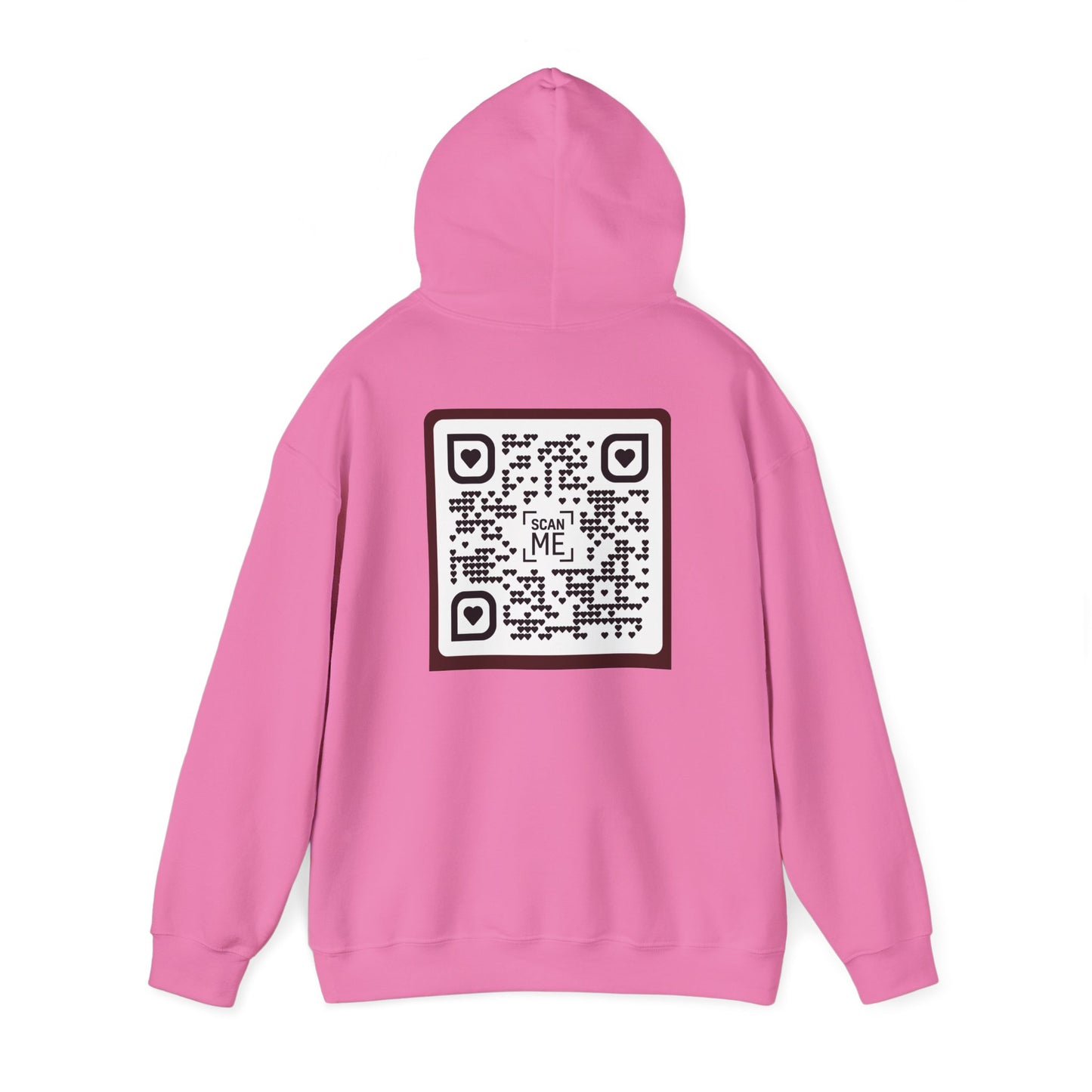 Scannable ‘Spread Love’ QR Hoodie