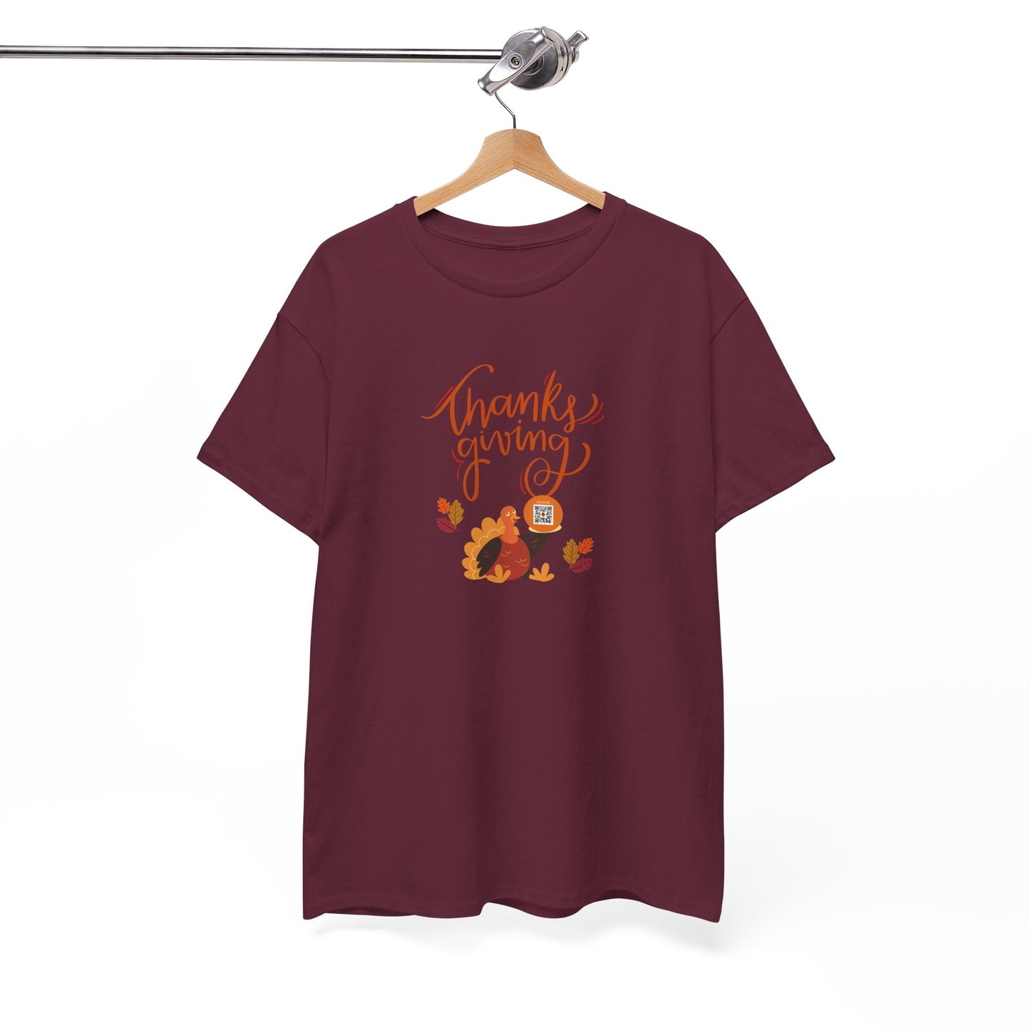 Autumn Gratitude QR Tee