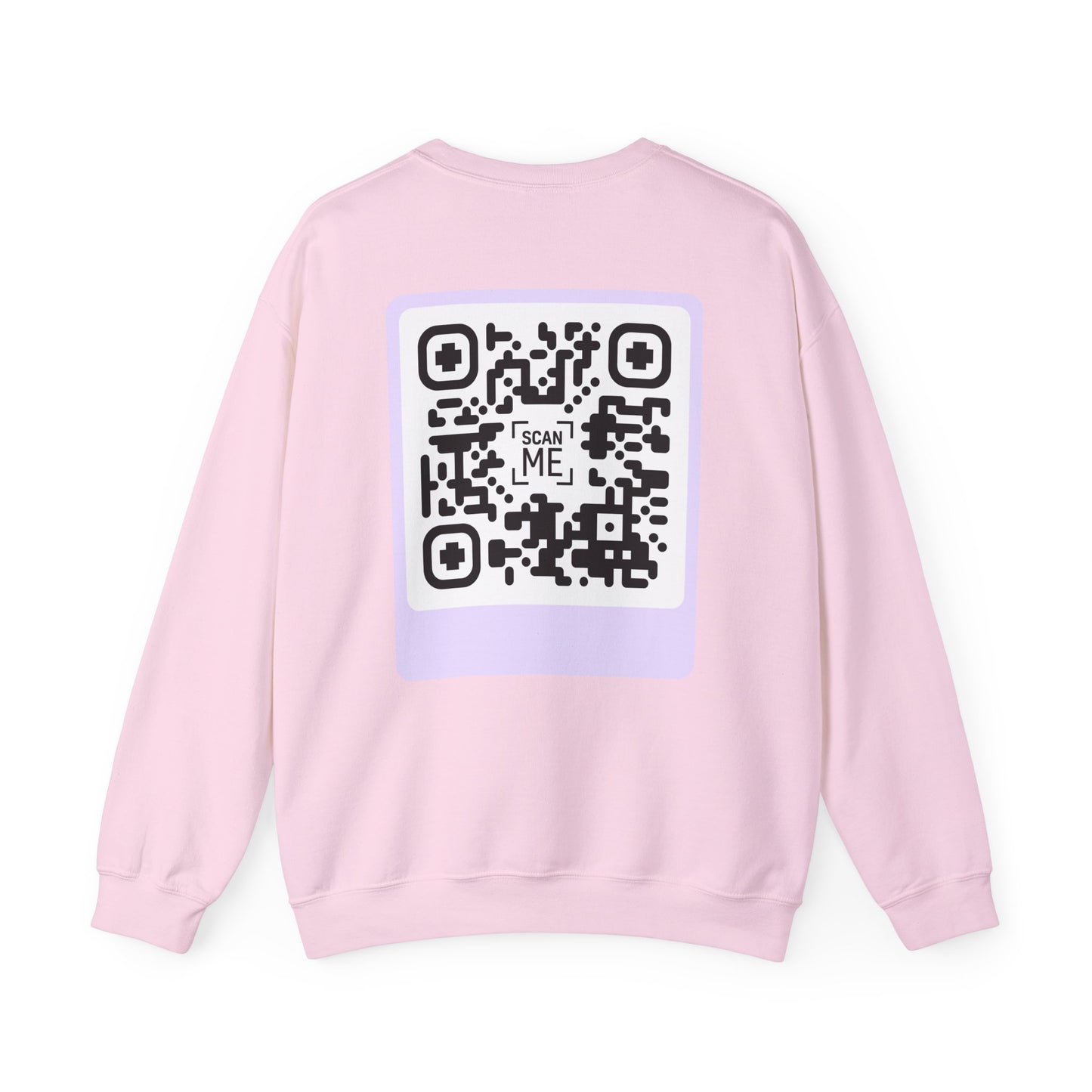 Scannable 'Someone Loves You' QR Crewneck Sweatshirt