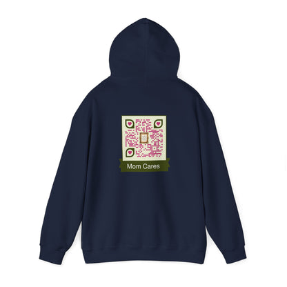 Unisex QR Code Hoodie – Wear Your Love for Mom