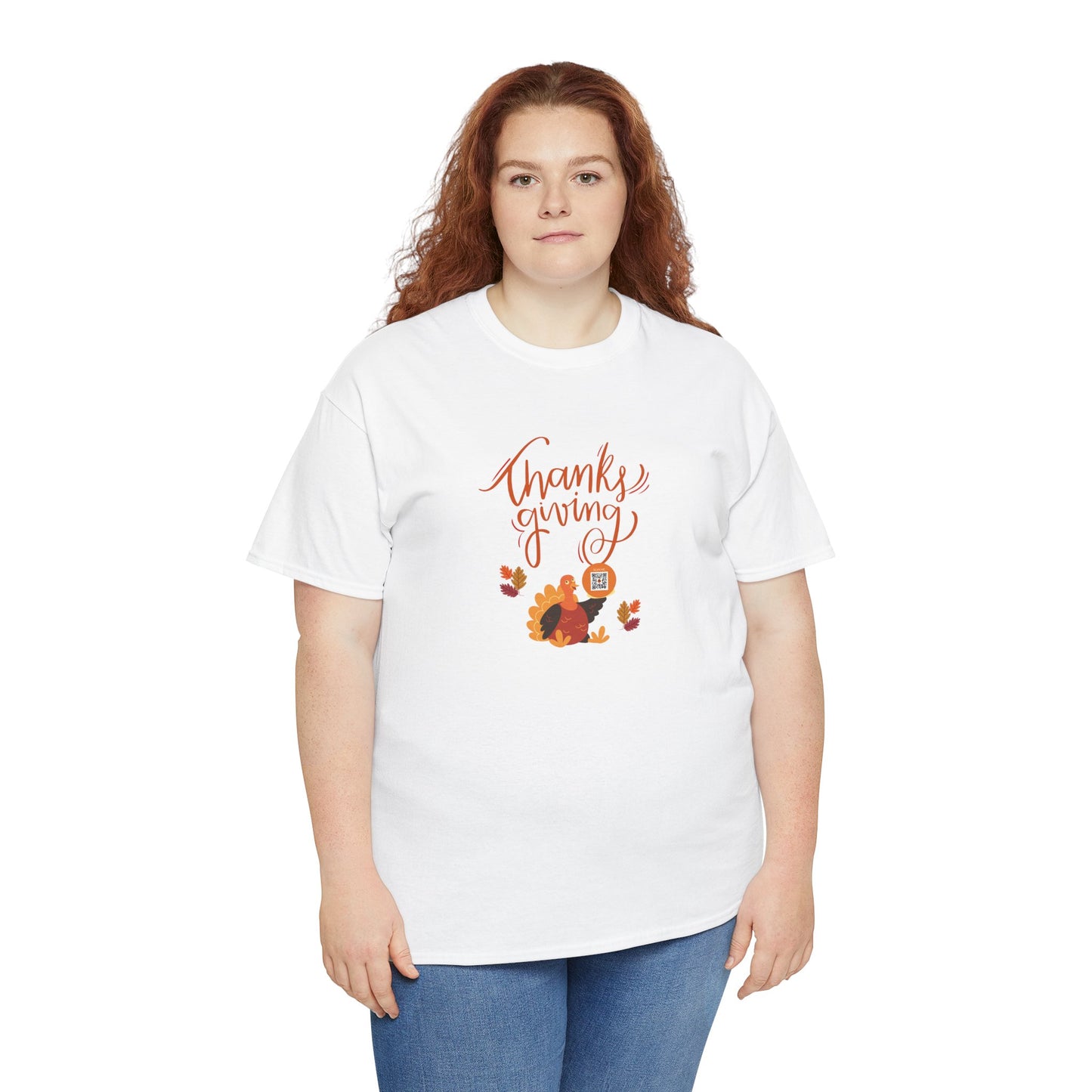Autumn Gratitude QR Tee