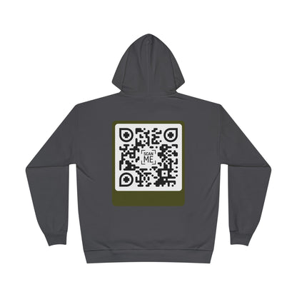 Scannable 'Smile' QR Code Hoodie