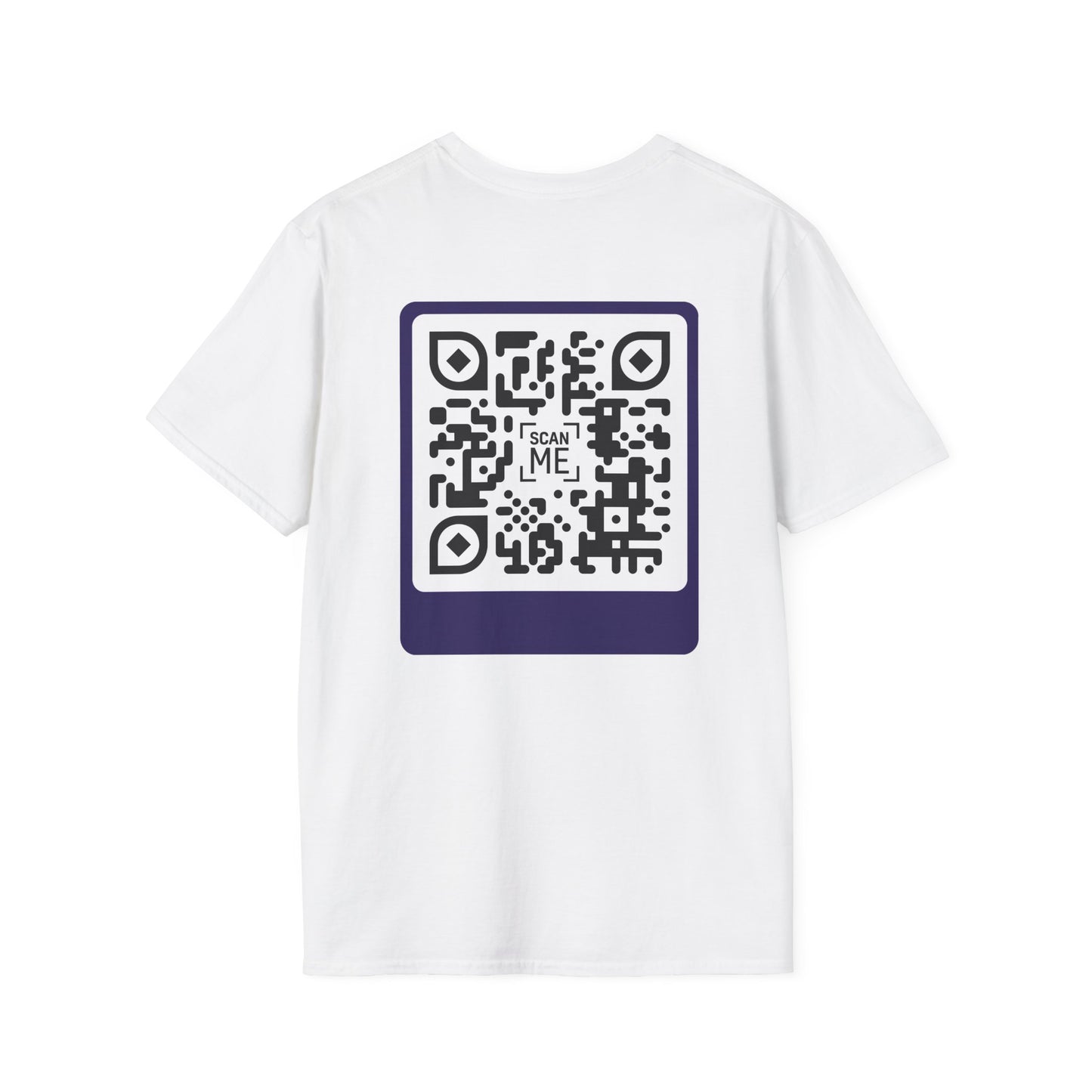 QR Tee shirt - Scannable 'Awesome' Design