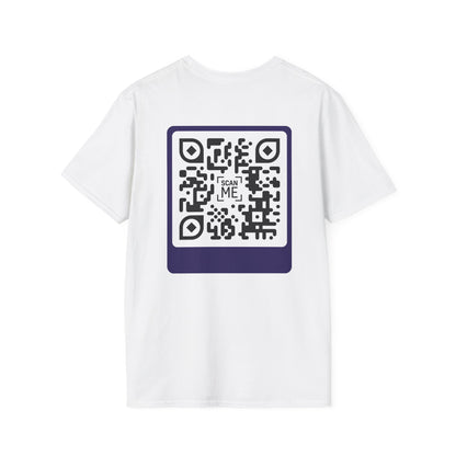 QR Tee shirt - Scannable 'Awesome' Design