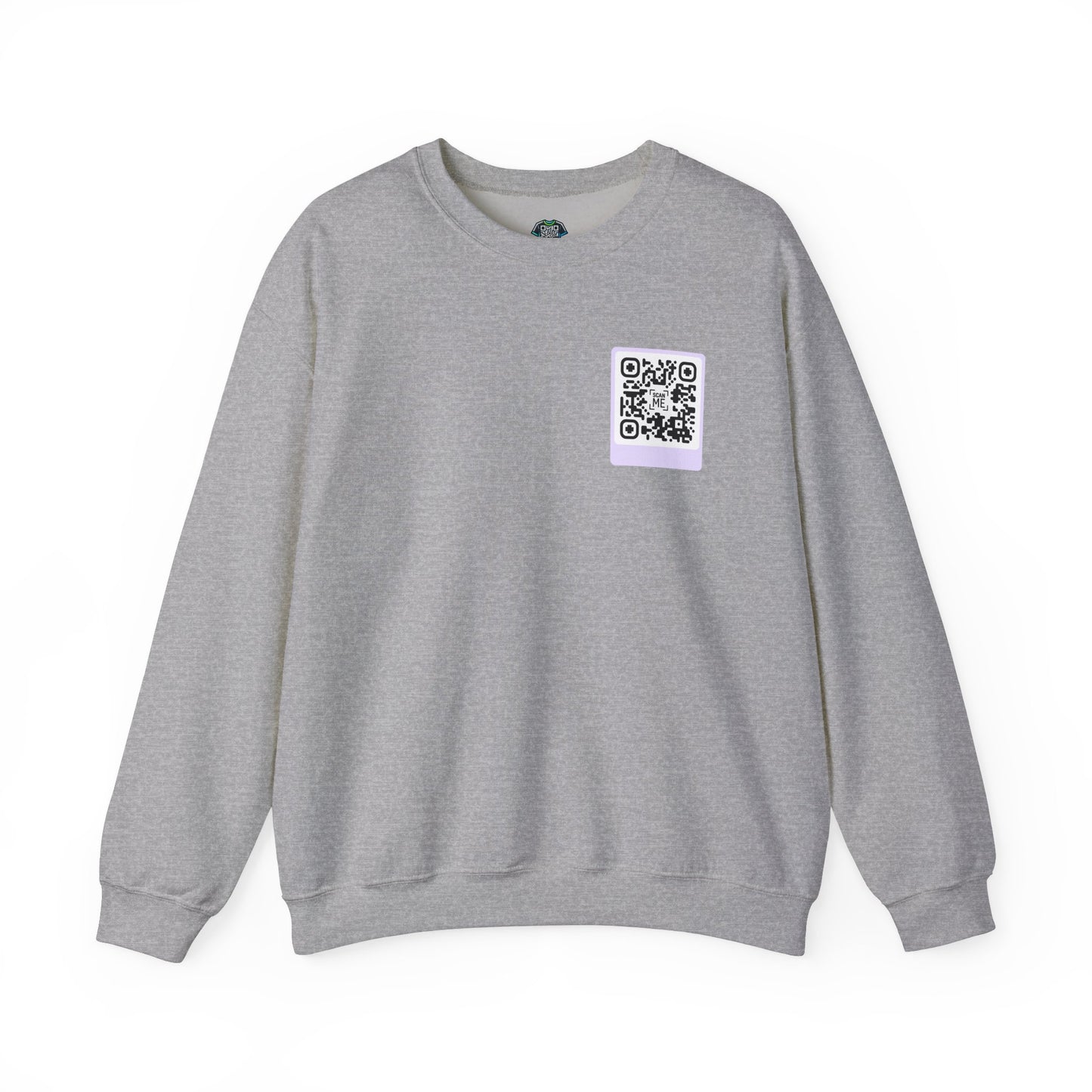 Scannable 'Someone Loves You' QR Crewneck Sweatshirt