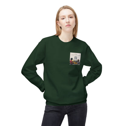 Support Small Business - Unisex Midweight Softstyle Fleece Crewneck Sweatshirt