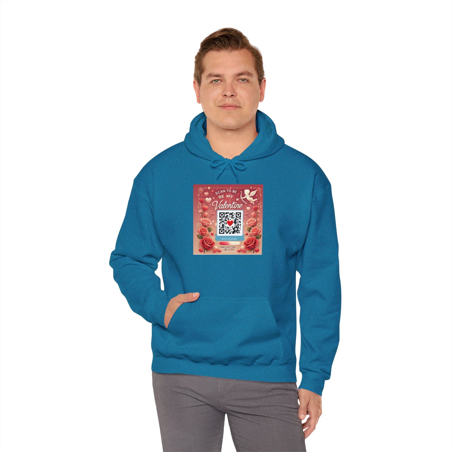 Be My Valentine - Unisex Heavy Blend™ Hooded Sweatshirt