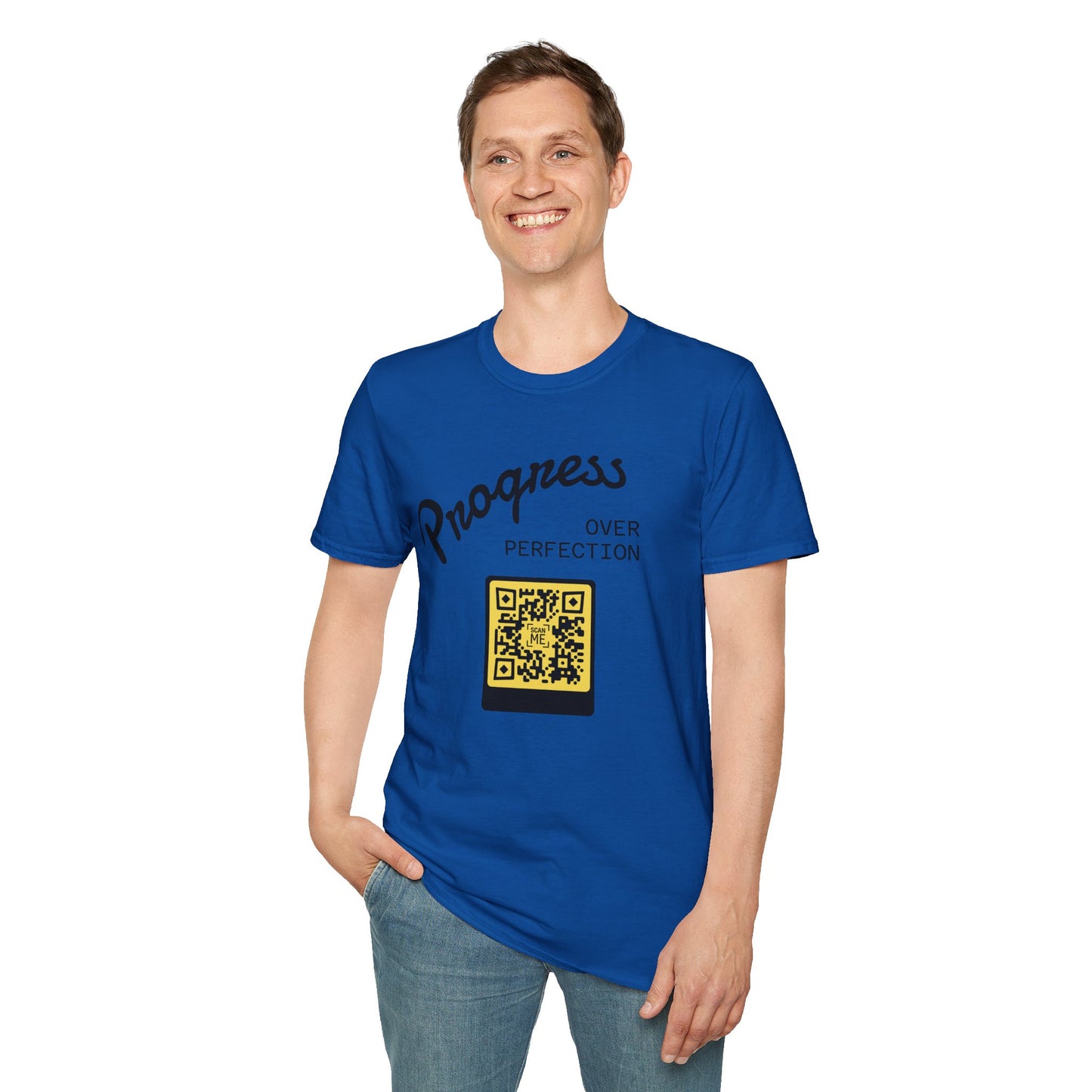 Never Quit Unisex QR Tee
