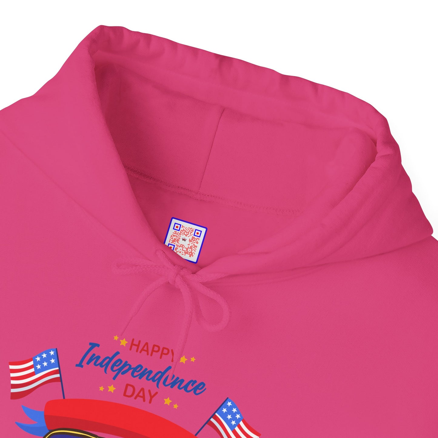 United & Unstoppable – 4th of July QR Hoodie