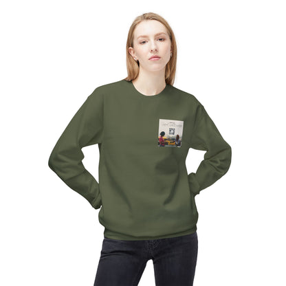 Support Small Business - Unisex Midweight Softstyle Fleece Crewneck Sweatshirt
